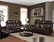 Motion Bonded Leather Sofa Set CO41