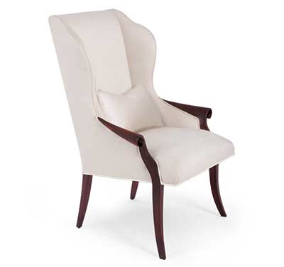 Mimosa Wing back chair by Christopher Guy