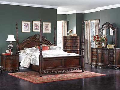 Adel Traditional Poster Bed HE 243