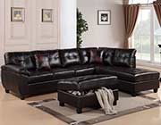 Leather sofa 3 seater W 130