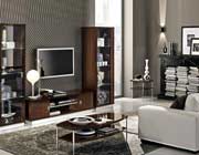 Modern White TV Stand Collection EF Rica