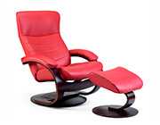 Fjords Trandal Large Ergonomic Recliner by Hjellegjerde