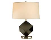 Table Lamp with Black Cube base NL612