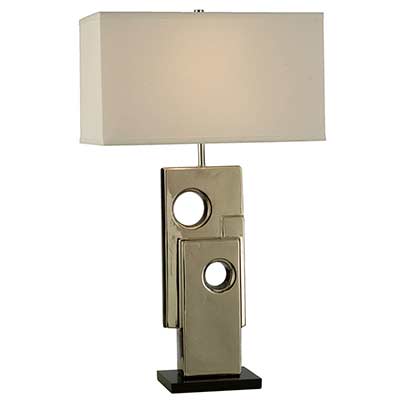 Table lamp with white shade NL166