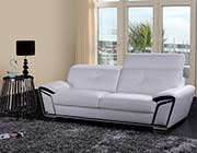 White Eco Leather sofa set VG200