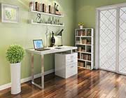 Modern White Gloss Office desk SJ18