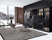 Modern Dark Oak Office desk SJ31