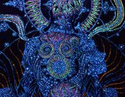 Visionary fluorescent art SR Tantra