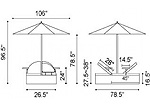 Modern Outdoor Collection ZU91