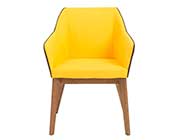 Grey Fabric Arm Chair Elma