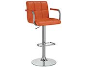 Orange Modern Bar Stool CO 098