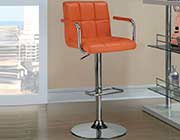 Orange Modern Bar Stool CO 098