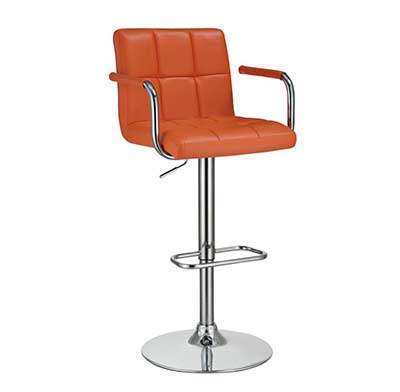 Orange Modern Bar Stool CO 098