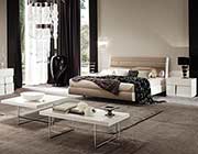 Italian Ecoleather Canova bedroom by Alf furniture