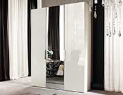 Italian Ecoleather Canova bedroom by Alf furniture