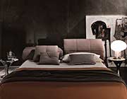 Modern Taupe Platform bed with Storage NJ087