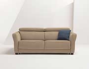 Verona Light Grey sleeper sofa by Pezzan