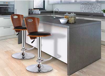 Air-lift swivel bar stool ArL Seona