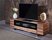 Flora Modern Walnut TV Stand