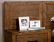 Low Profile Plank Style Bed in Rustic Finish FA50
