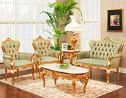 French Provincial loveseat 7701