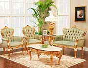 French Provincial loveseat 7701