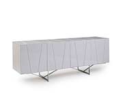 White High Gloss Buffet VG978