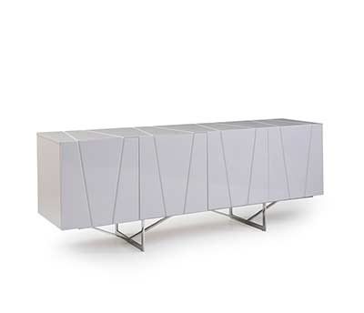 White High Gloss Buffet VG978