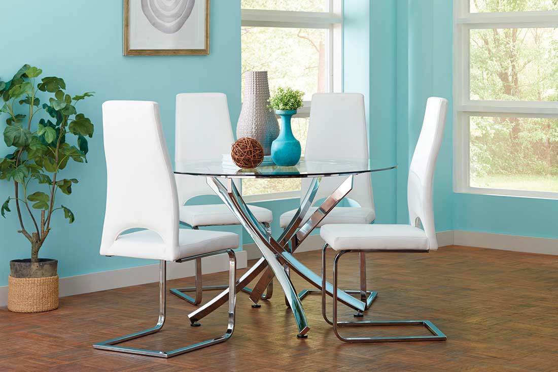 Tempered Glass Dining Table CO441 | Modern Dining
