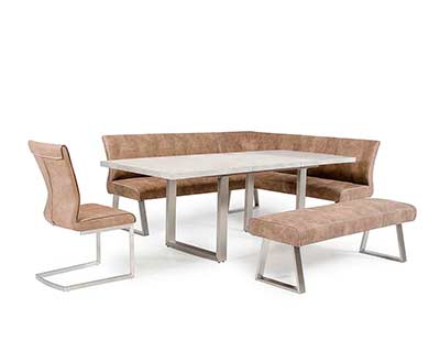 Extendable Stone Grey Dining Table VG480