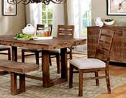 Natural Wood Dining table set FA358