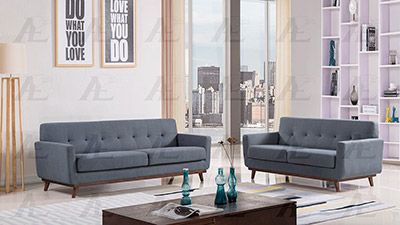 Dark Gray Fabric Sofa collection AE370