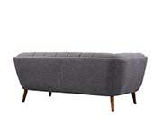Dark Gray Linen Sofa ARL Rosella