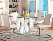 White Wood Dining Table FA 825T