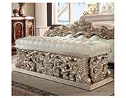 Antique White Bedroom set HD 017