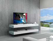 White Gloss TV Base NJ 701