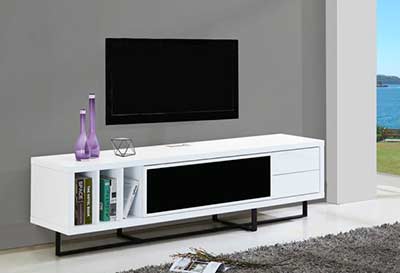 White High GLoss TV Stand BM 180