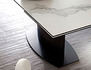 Discovery Anthracite Extendable Table by Domitalia