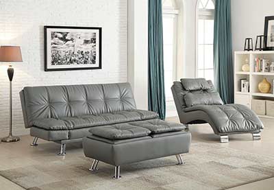 Contemporary Gray Sofa Bed CO 096