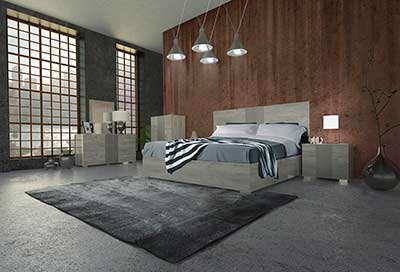Contemporary Bed NJ Luanne