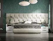 White High Gloss Bed EF Emperor