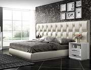 White High Gloss Bed EF Emperor