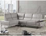 Top Grain Leather Sectional Sofa AE692