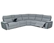 Power Recliner Sectional Fabric sofa HE259