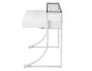 Glossy White Writing Desk CO 141