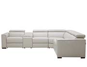 Dark Grey Power Recliner Sectional Sofa  SJ  Picasso