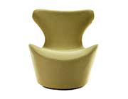 Modern Fabric Chair in Green VG 042
