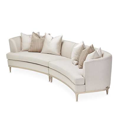 Malibu Crest 2-Piece Sofa by AICO