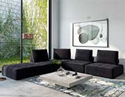 Modular Gray Sectional Sofa VG Norbert