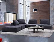 Modular Gray Sectional Sofa VG Norbert